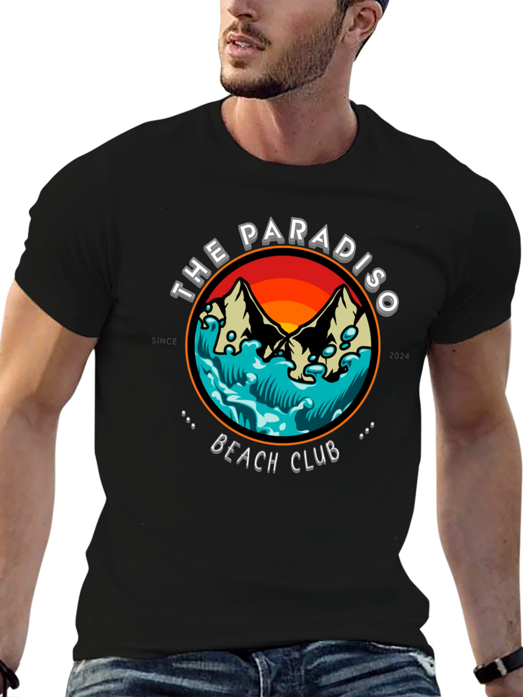 The Paradiso Beach Club Graphic Tee