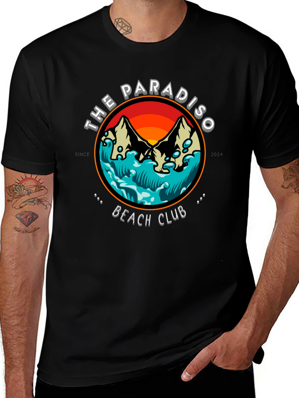 The Paradiso Beach Club Graphic Tee