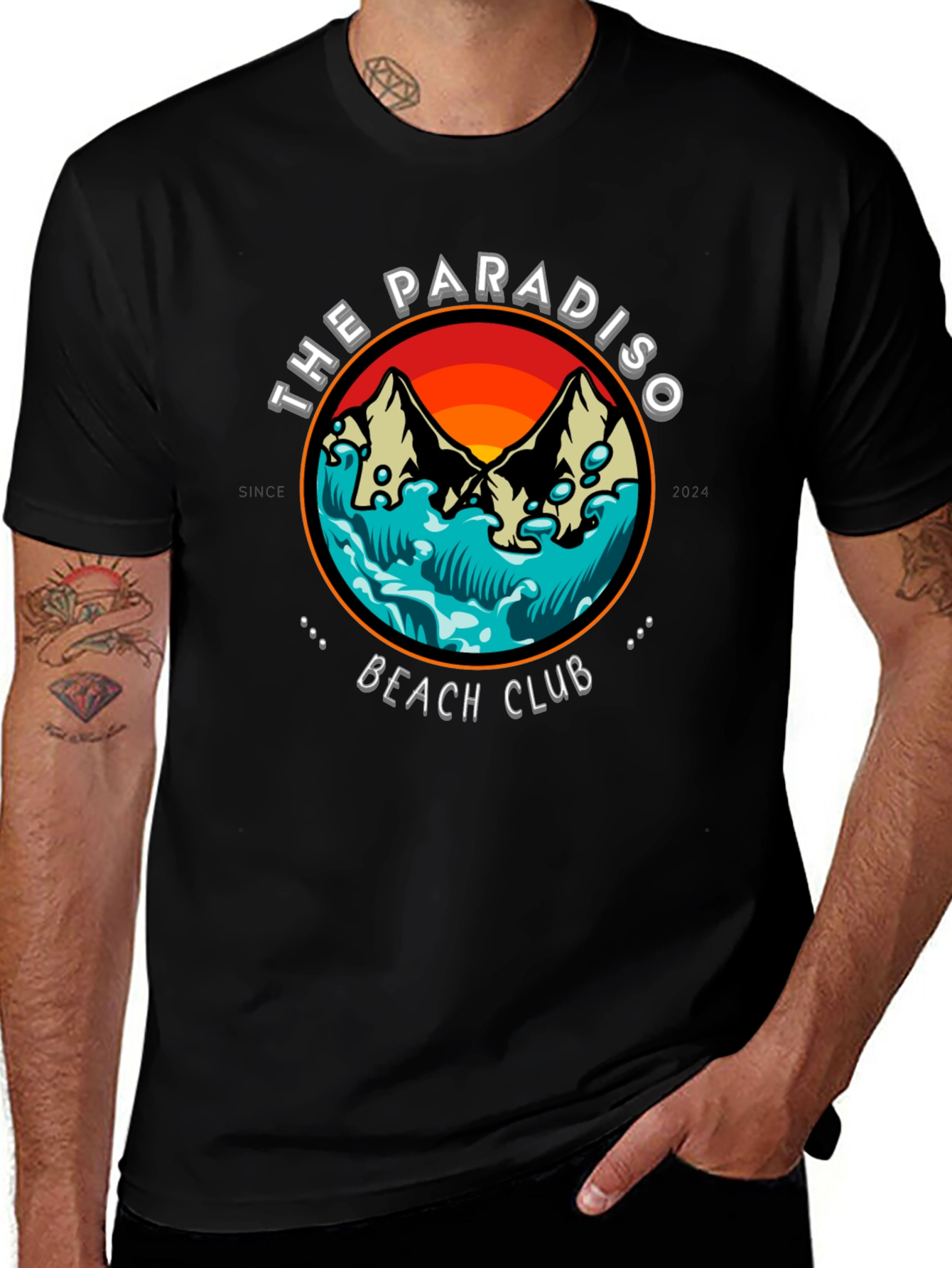 The Paradiso Beach Club Graphic Tee