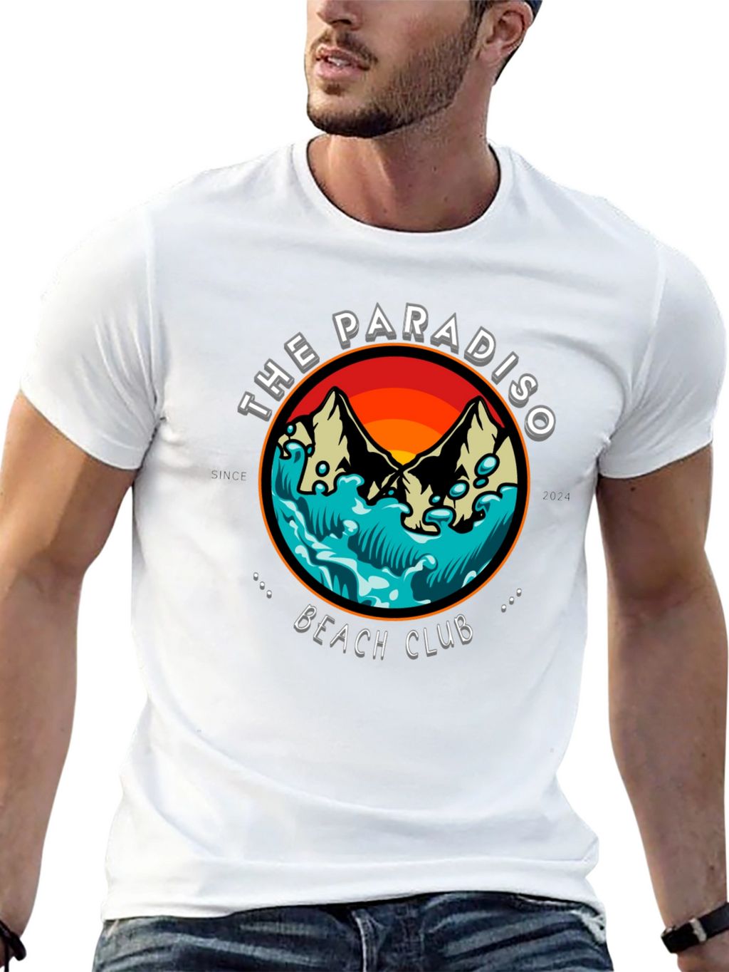 The Paradiso Beach Club Graphic Tee