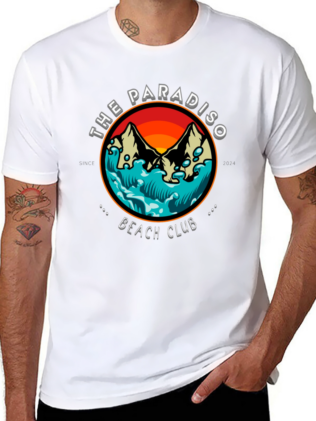 The Paradiso Beach Club Graphic Tee