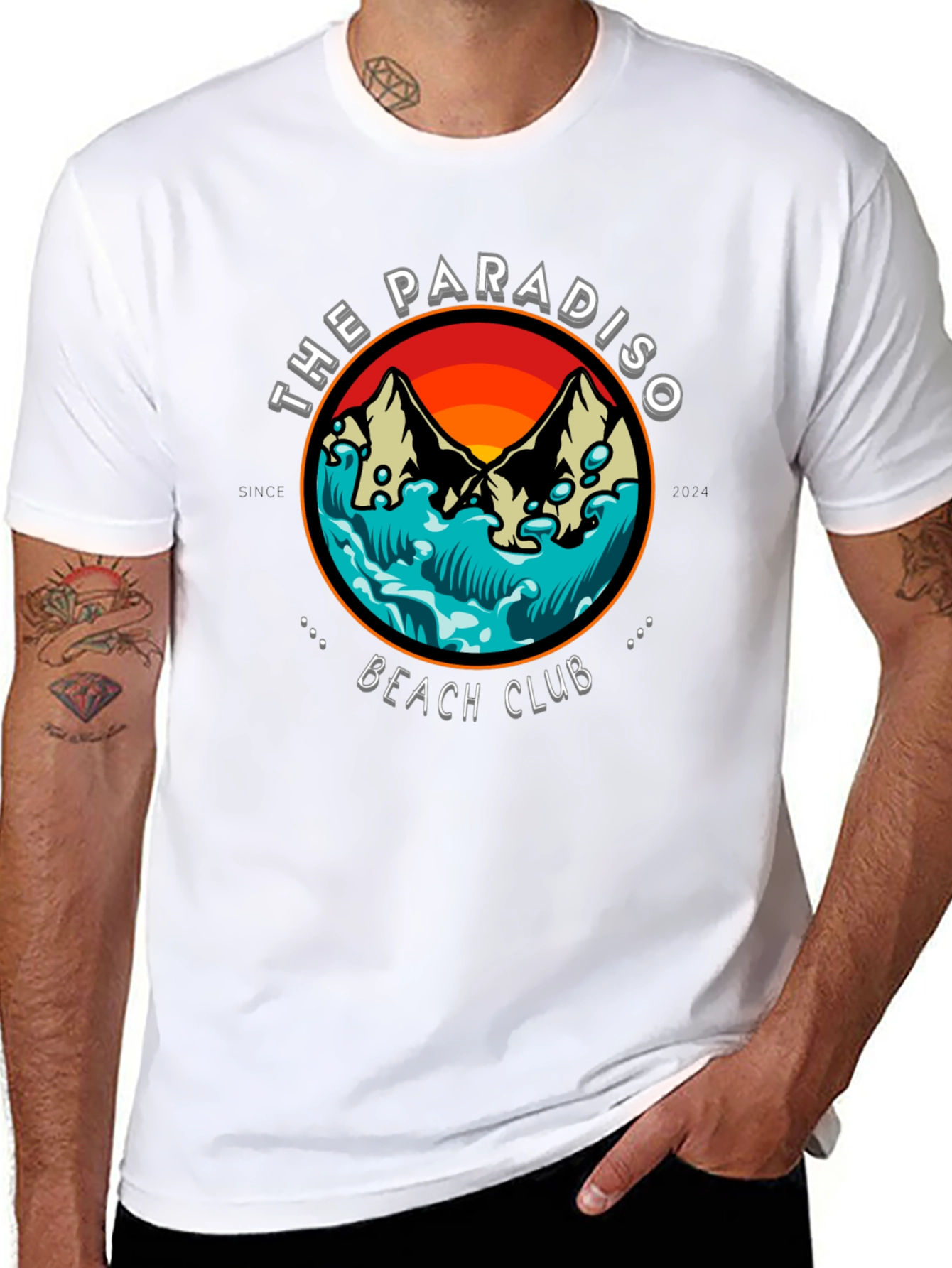 The Paradiso Beach Club Graphic Tee