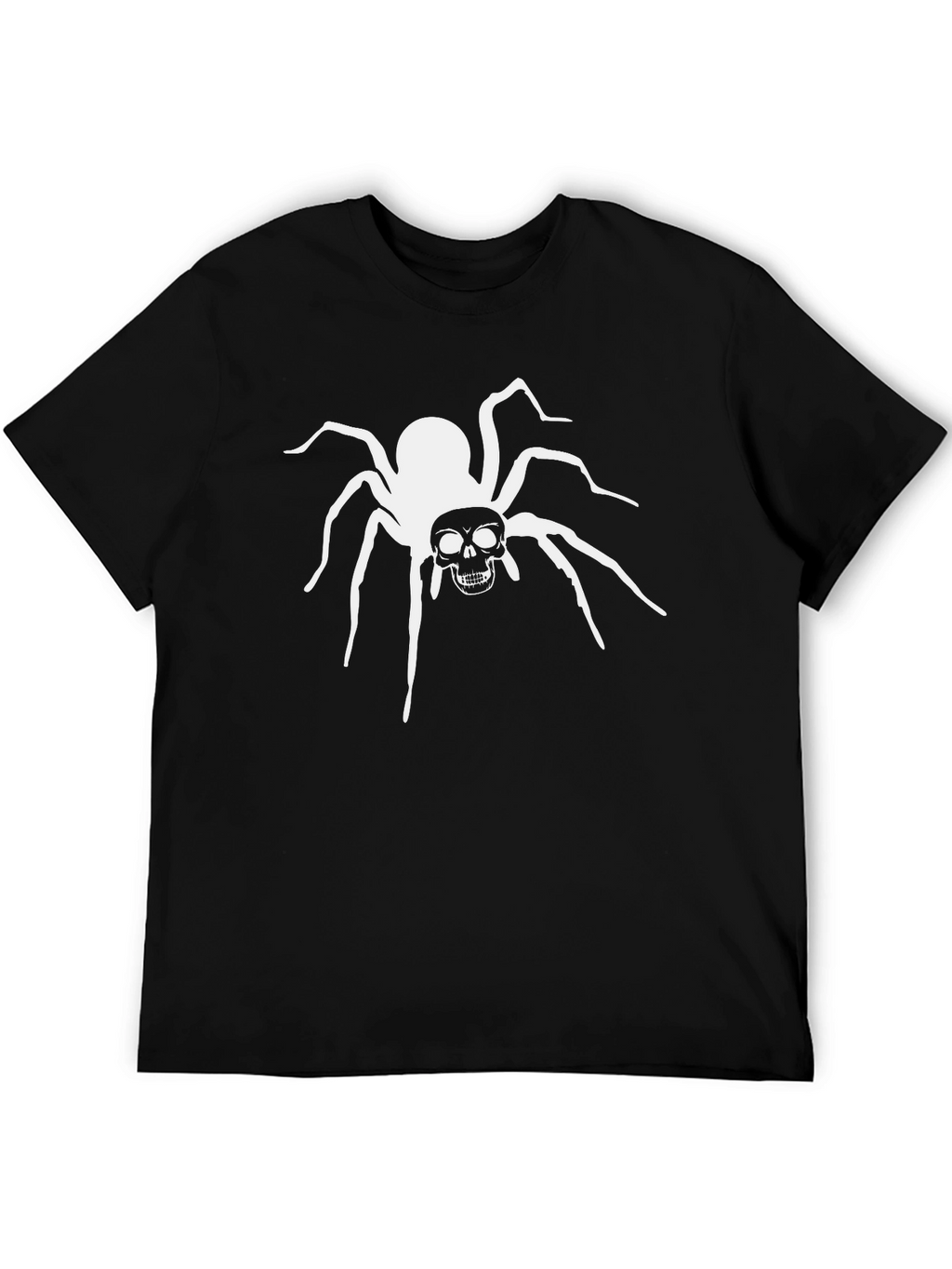 Skull Spider Graphic Tee - Dark & Edgy Style