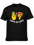 Love is Love Pineapple Pizza T-Shirt