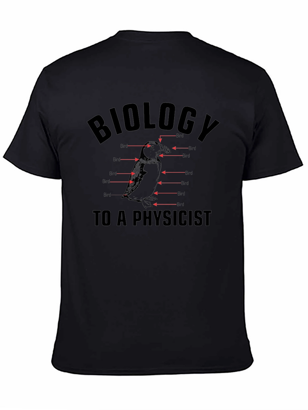 Biology To a Physicist Graphic Tee