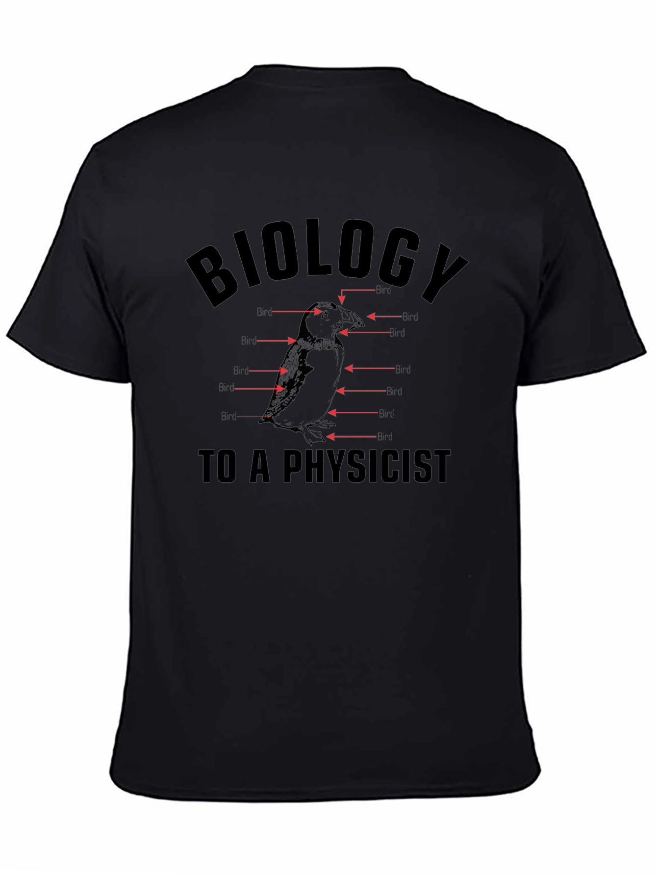 Biology To a Physicist Graphic Tee