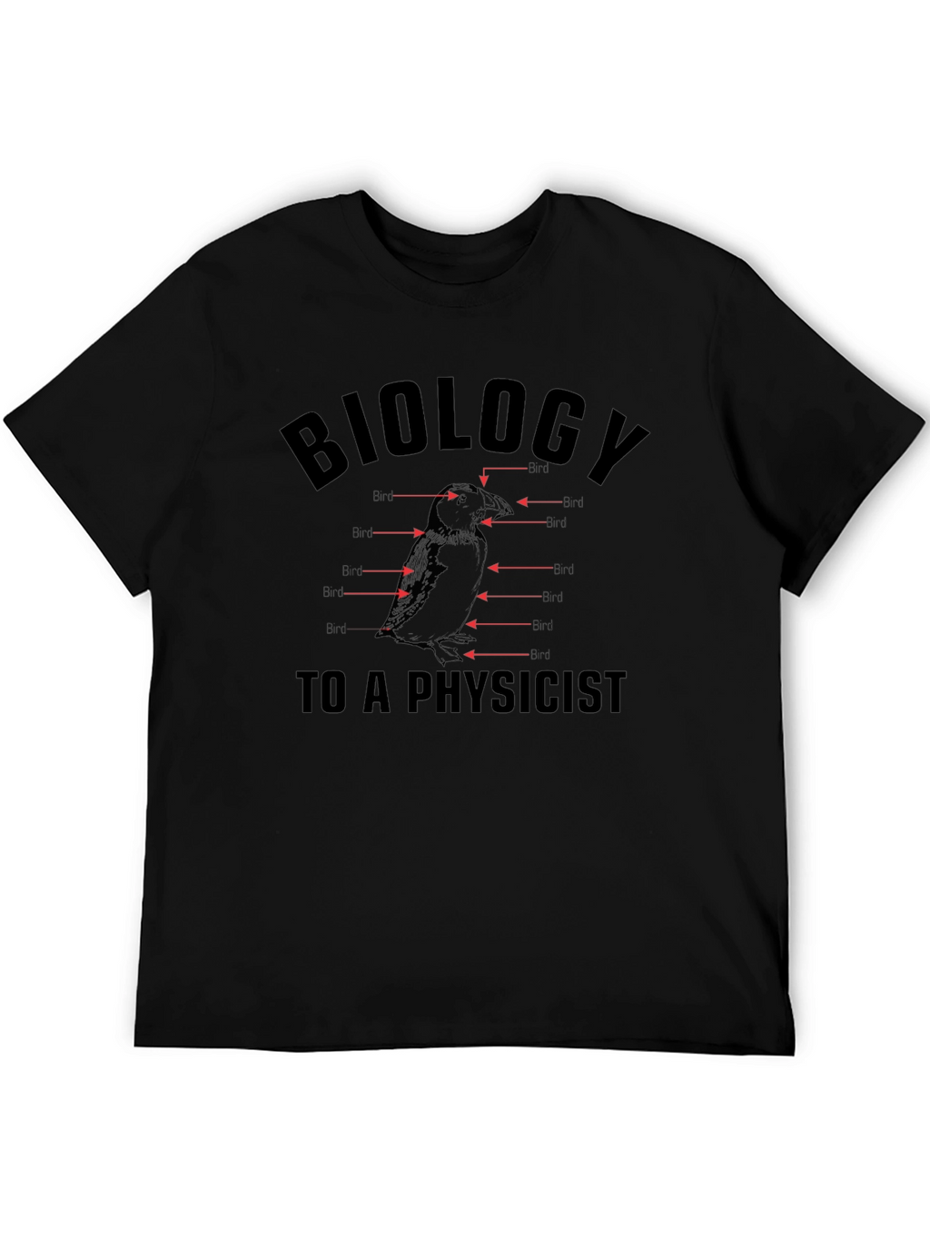 Biology To a Physicist Graphic Tee