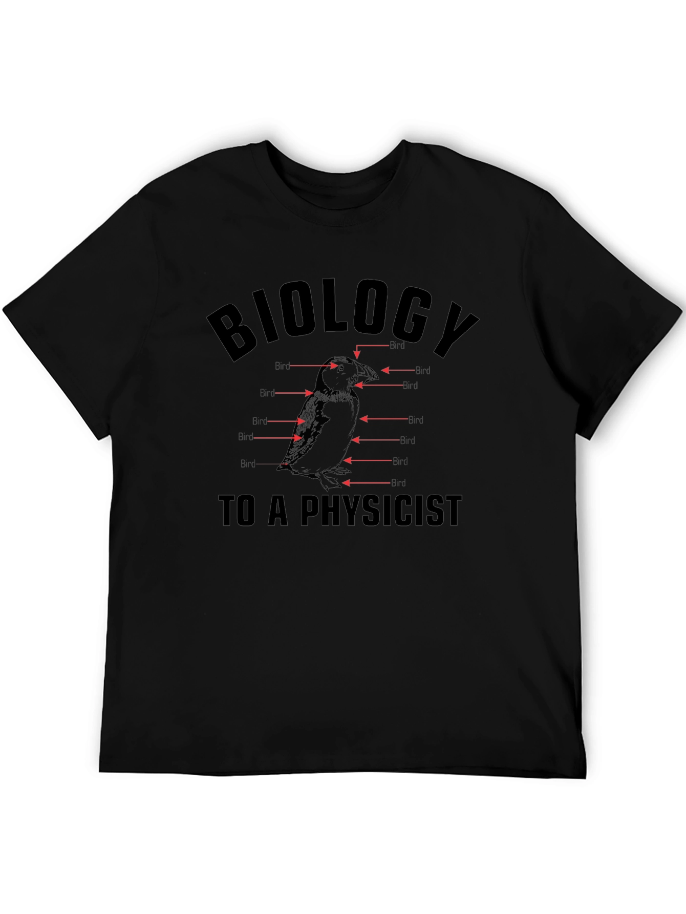 Biology To a Physicist Graphic Tee