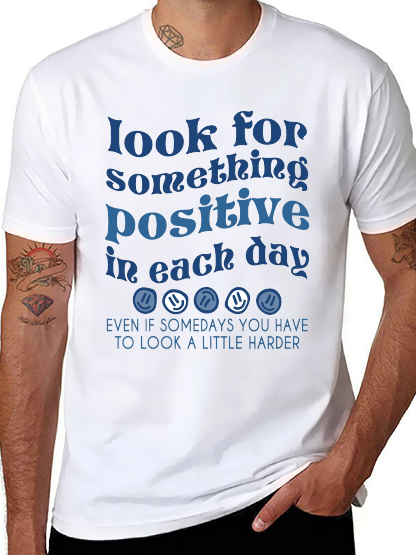 Look for Something Positive Graphic Tee