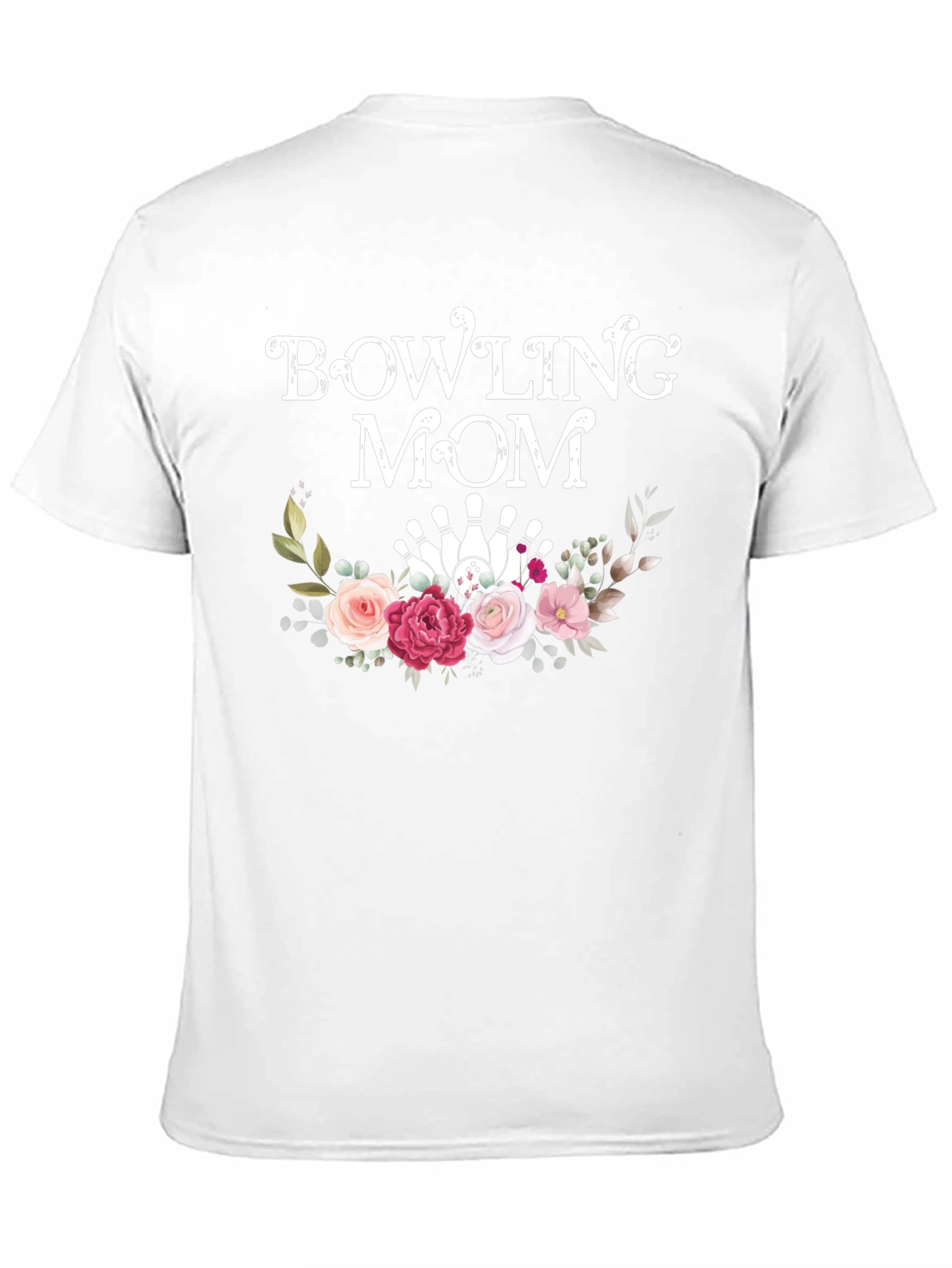 Bowling Mom Floral T-Shirt