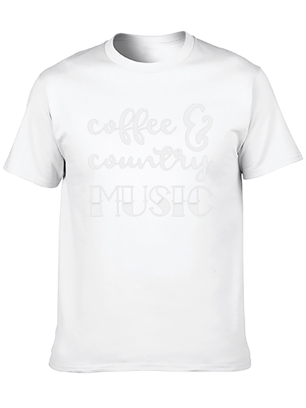 Coffee & Country Music Graphic Tee
