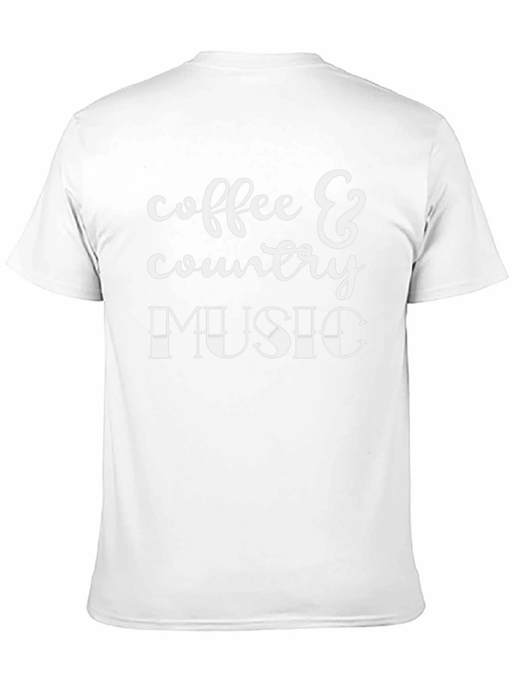 Coffee & Country Music Graphic Tee