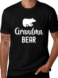 Grandma Bear T-Shirt - Cute Family Matching Tee
