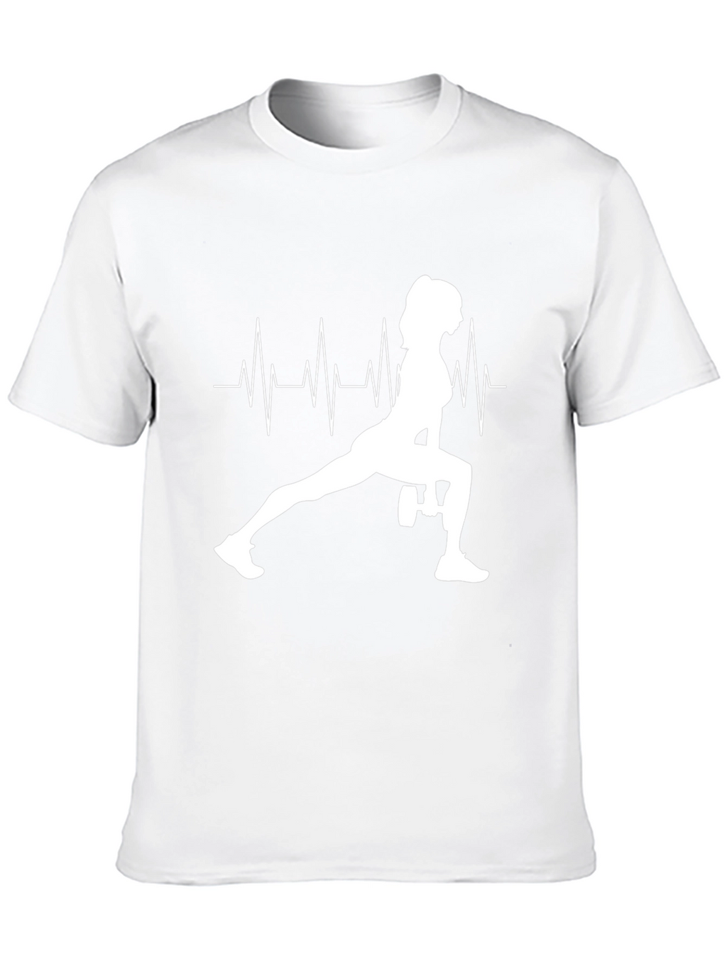 Workout Heartbeat Tee - Fitness Motivation Shirt