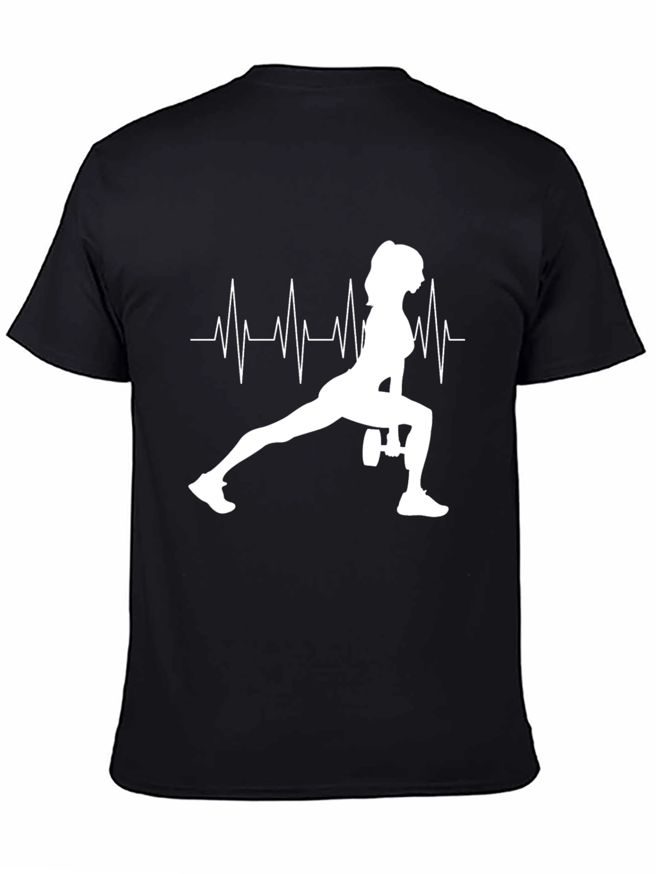 Workout Heartbeat Tee - Fitness Motivation Shirt