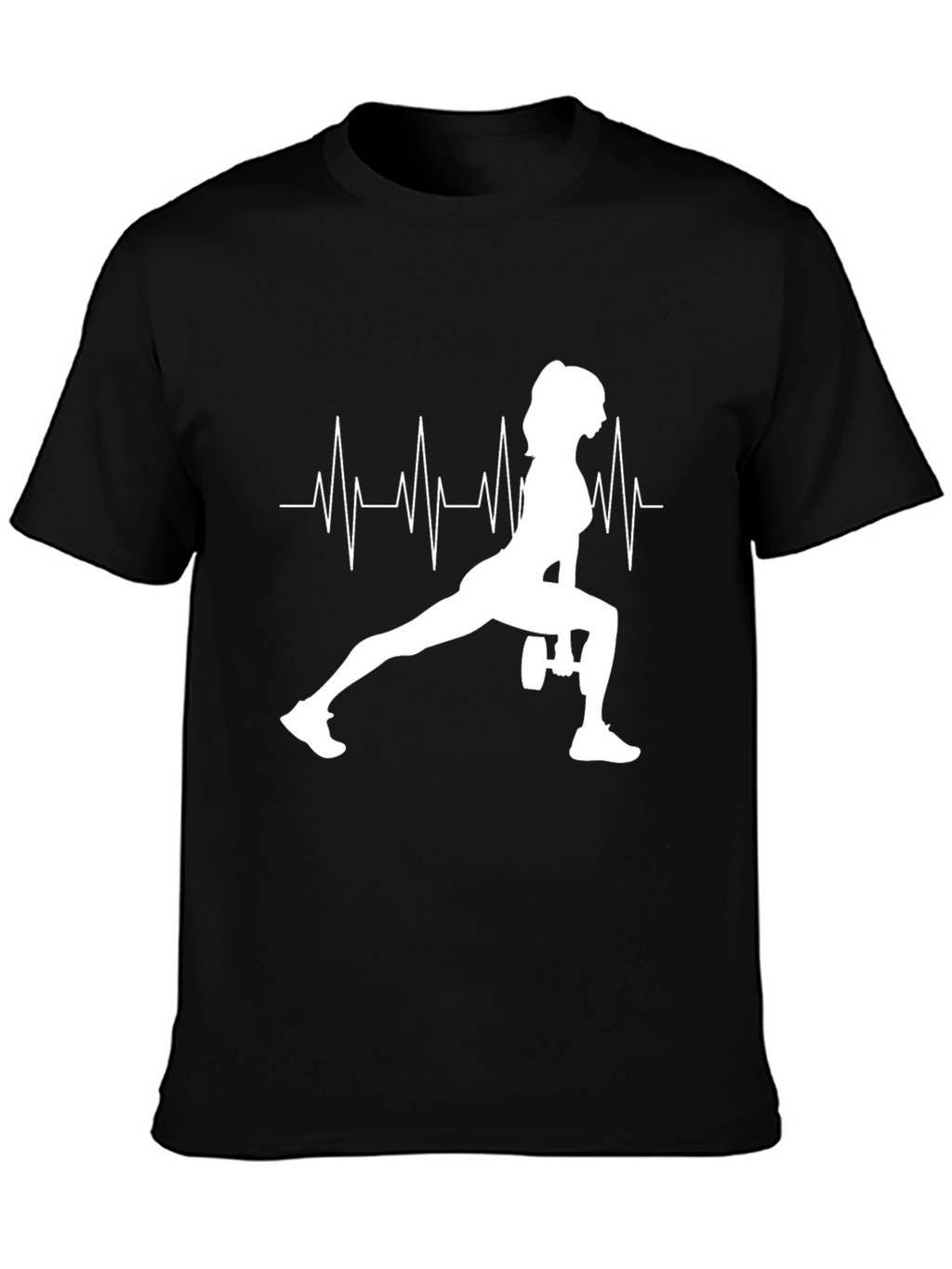 Workout Heartbeat Tee - Fitness Motivation Shirt