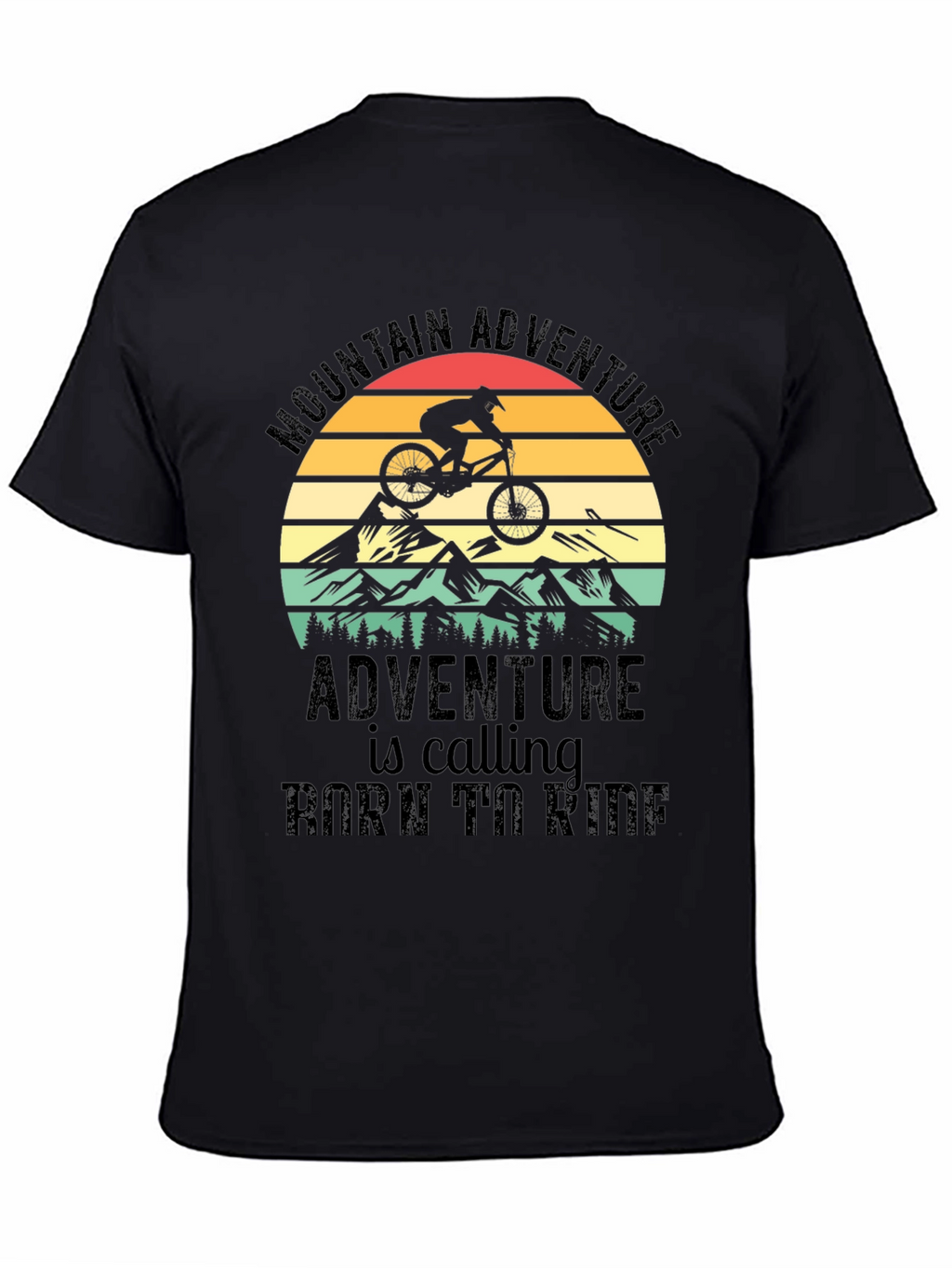 Mountain Adventure Biking T-Shirt