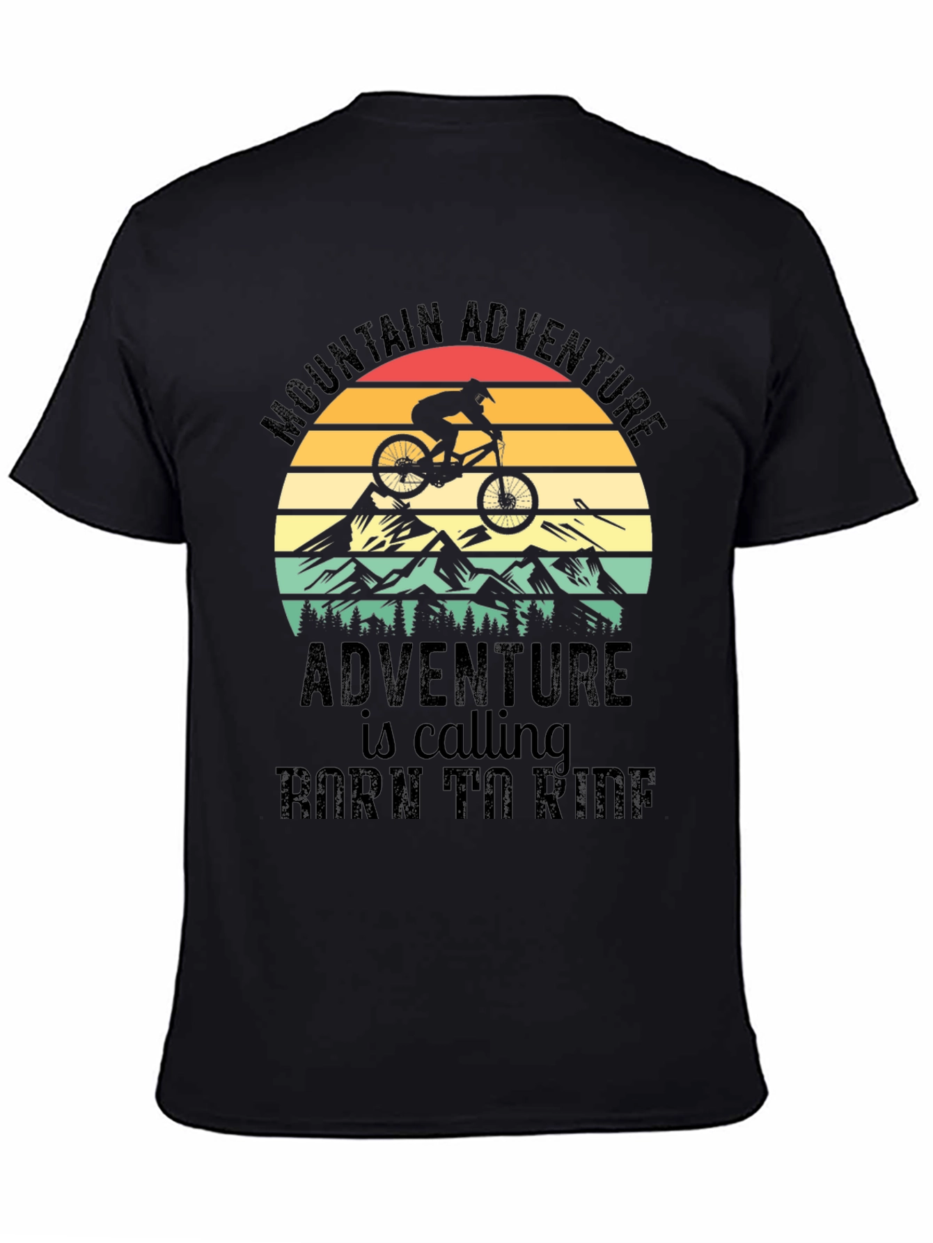 Mountain Adventure Biking T-Shirt