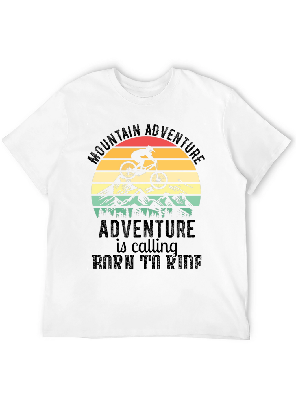 Mountain Adventure Biking T-Shirt