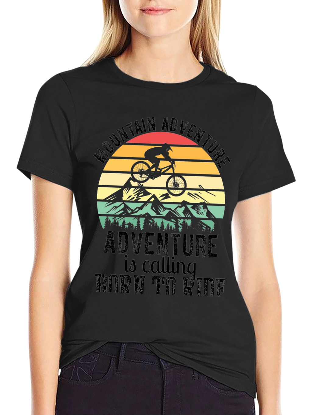 Mountain Adventure Biking T-Shirt
