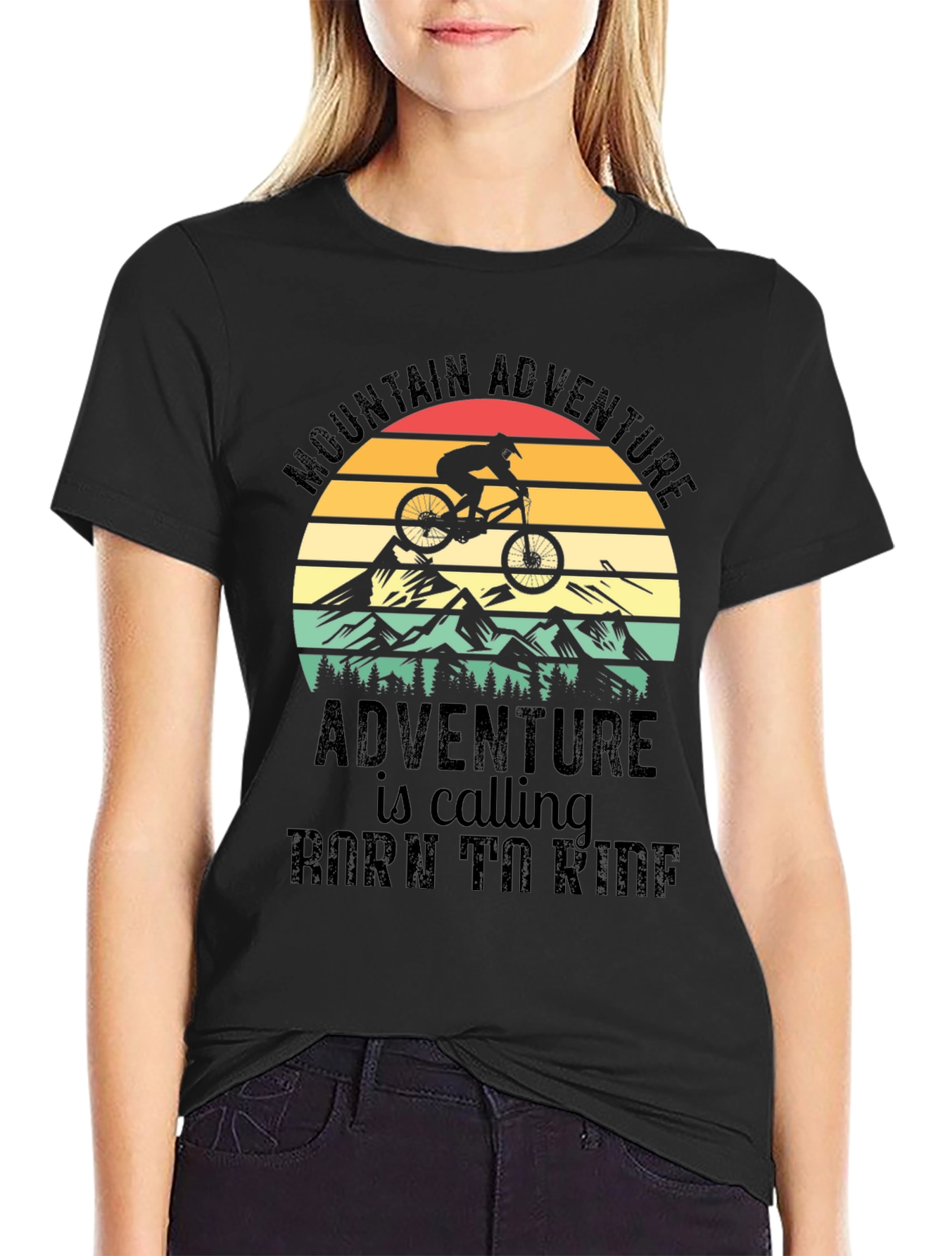 Mountain Adventure Biking T-Shirt