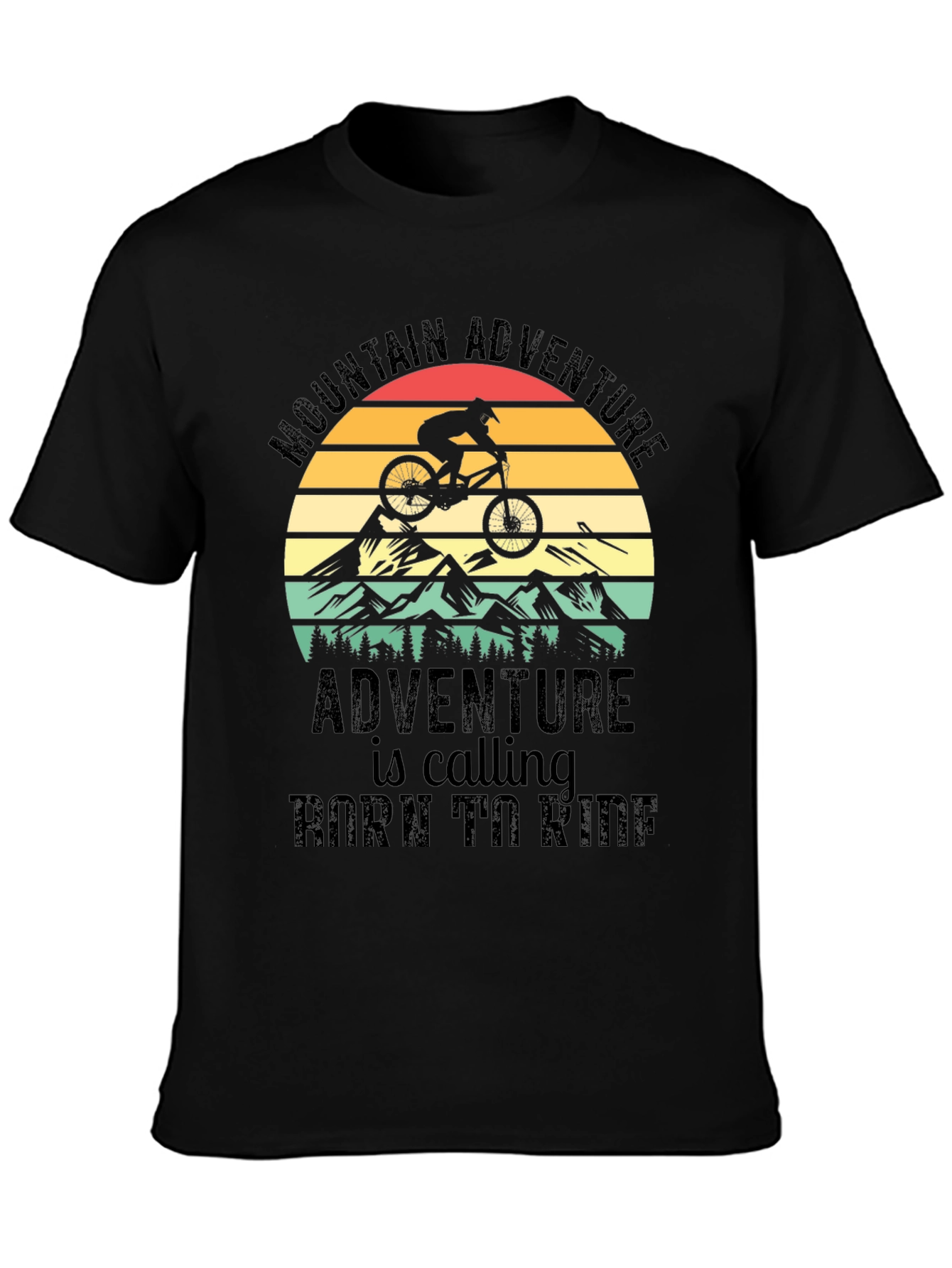 Mountain Adventure Biking T-Shirt