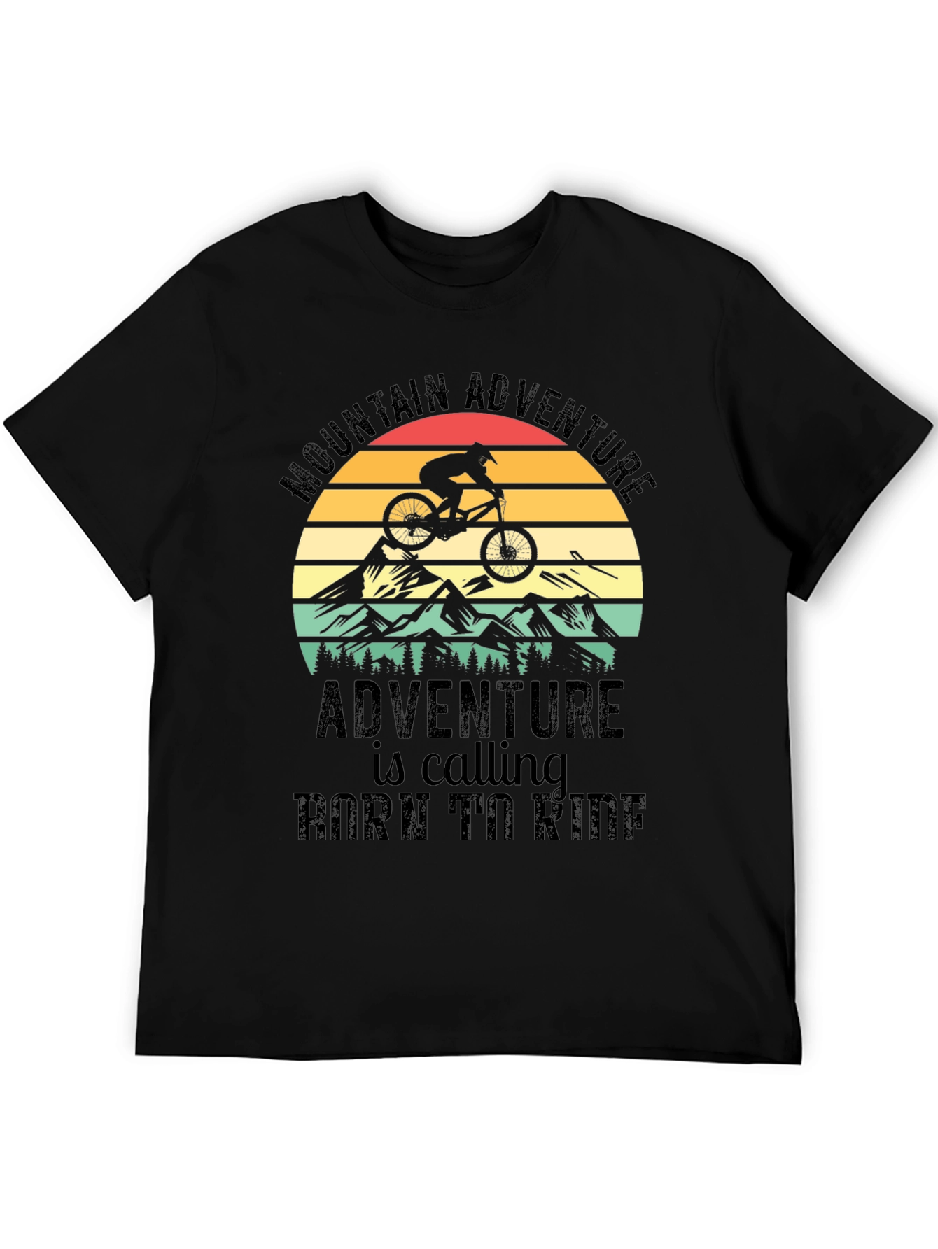 Mountain Adventure Biking T-Shirt