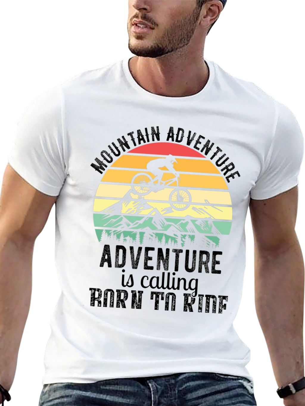 Mountain Adventure Biking T-Shirt