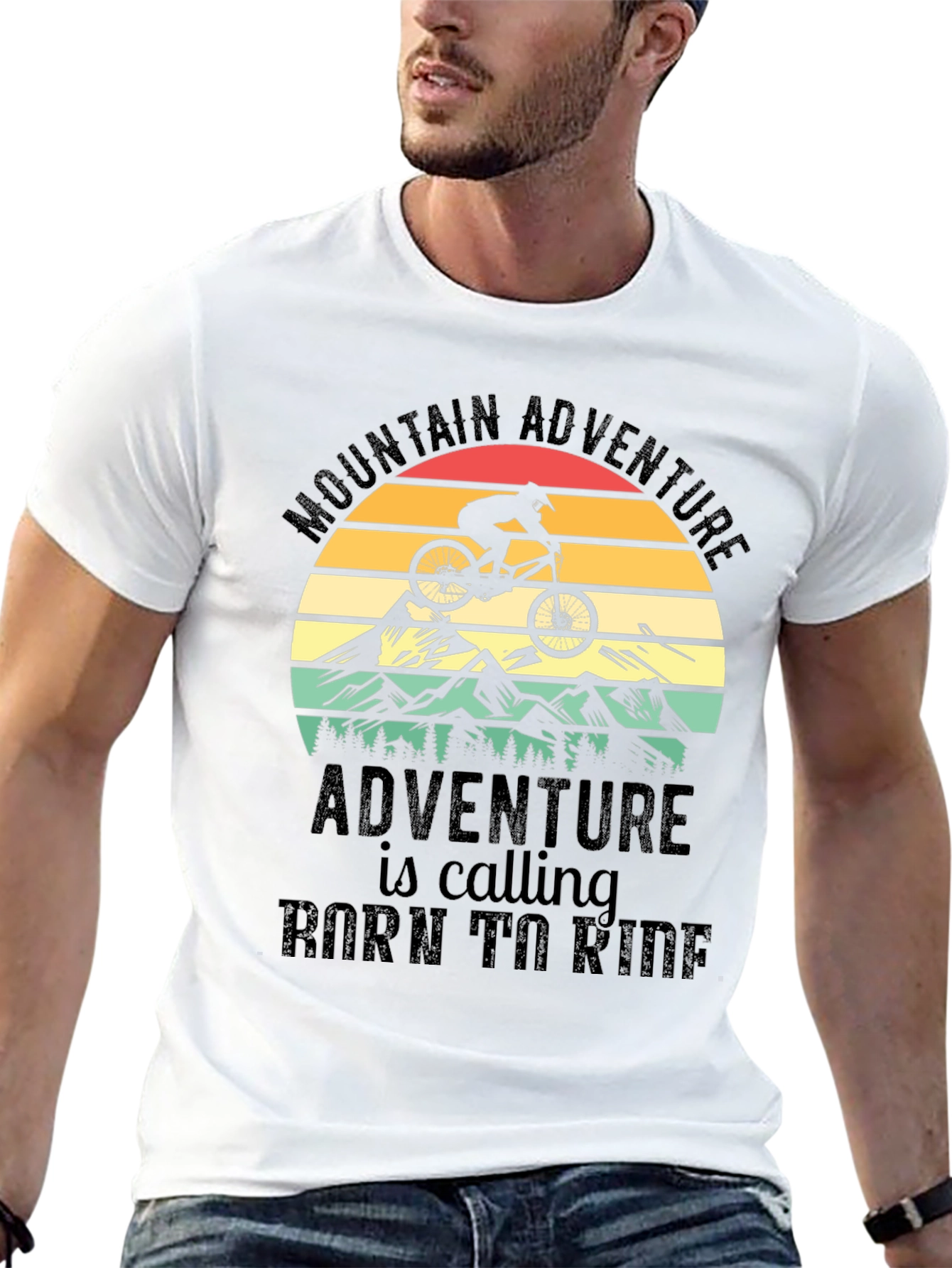Mountain Adventure Biking T-Shirt