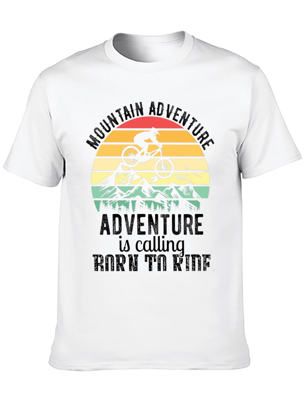 Mountain Adventure Biking T-Shirt