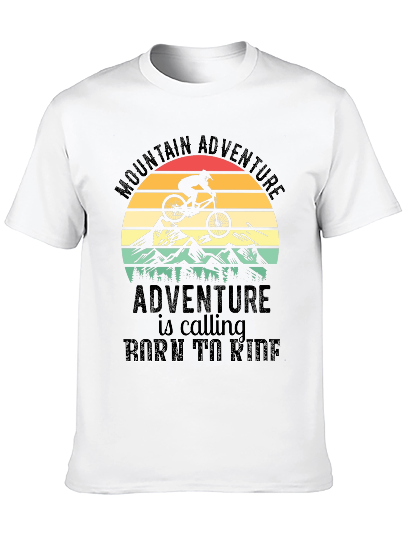 Mountain Adventure Biking T-Shirt