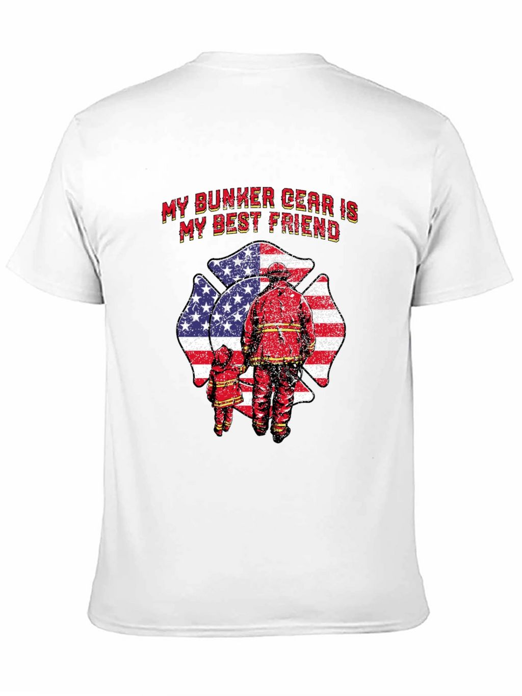 Firefighter Bunker Gear T-Shirt