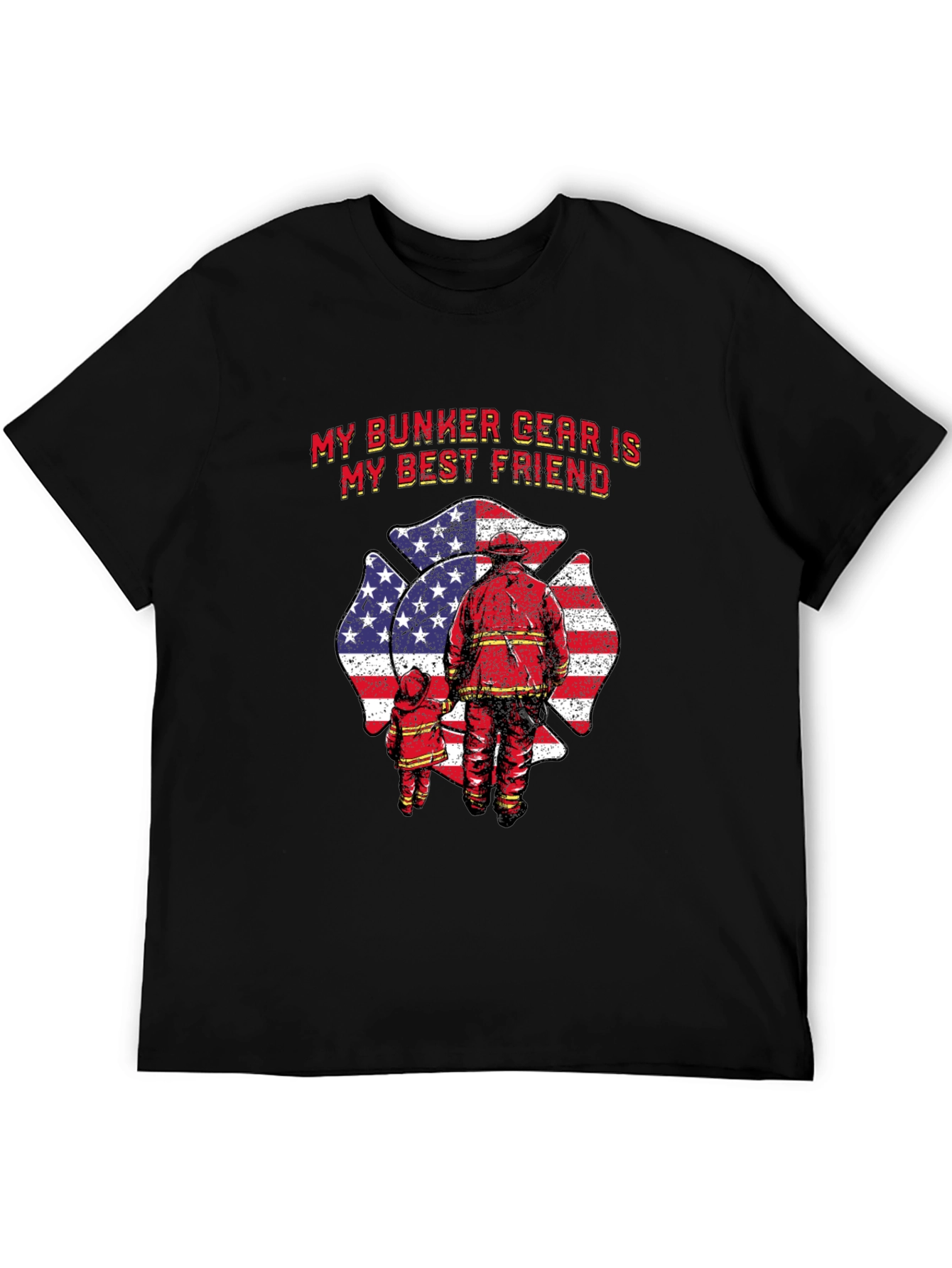 Firefighter Bunker Gear T-Shirt
