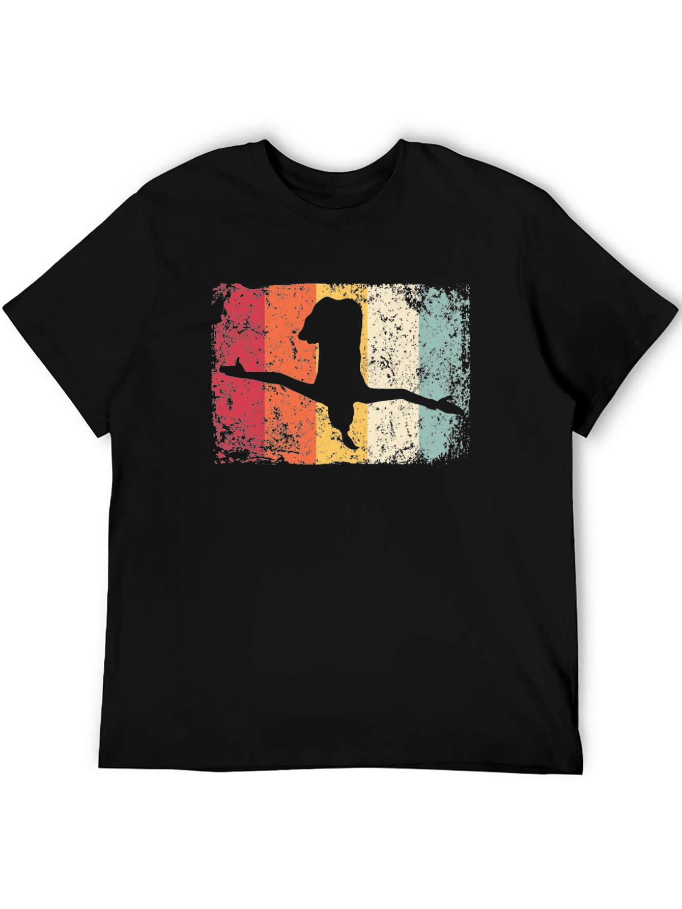 Vintage Gymnastics Silhouette T-Shirt