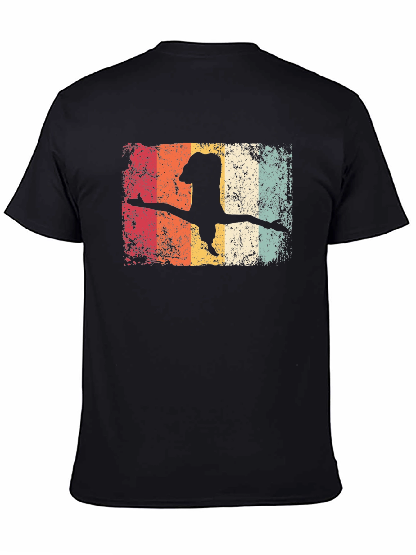 Vintage Gymnastics Silhouette T-Shirt