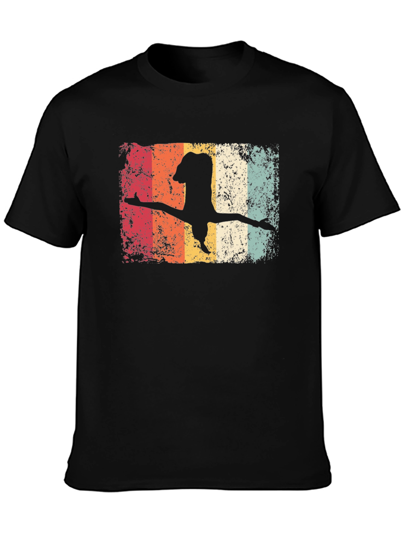 Vintage Gymnastics Silhouette T-Shirt