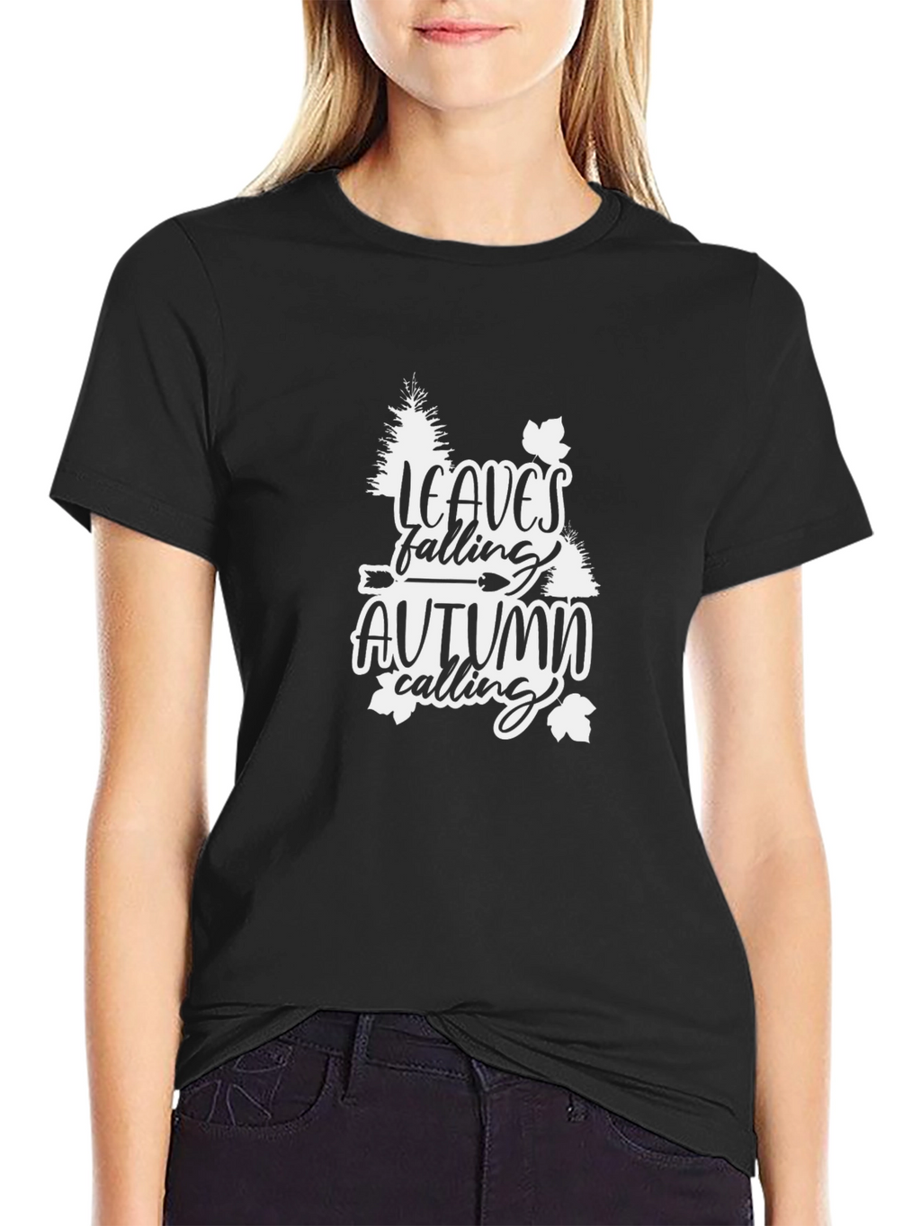Autumn Calling Black T-Shirt