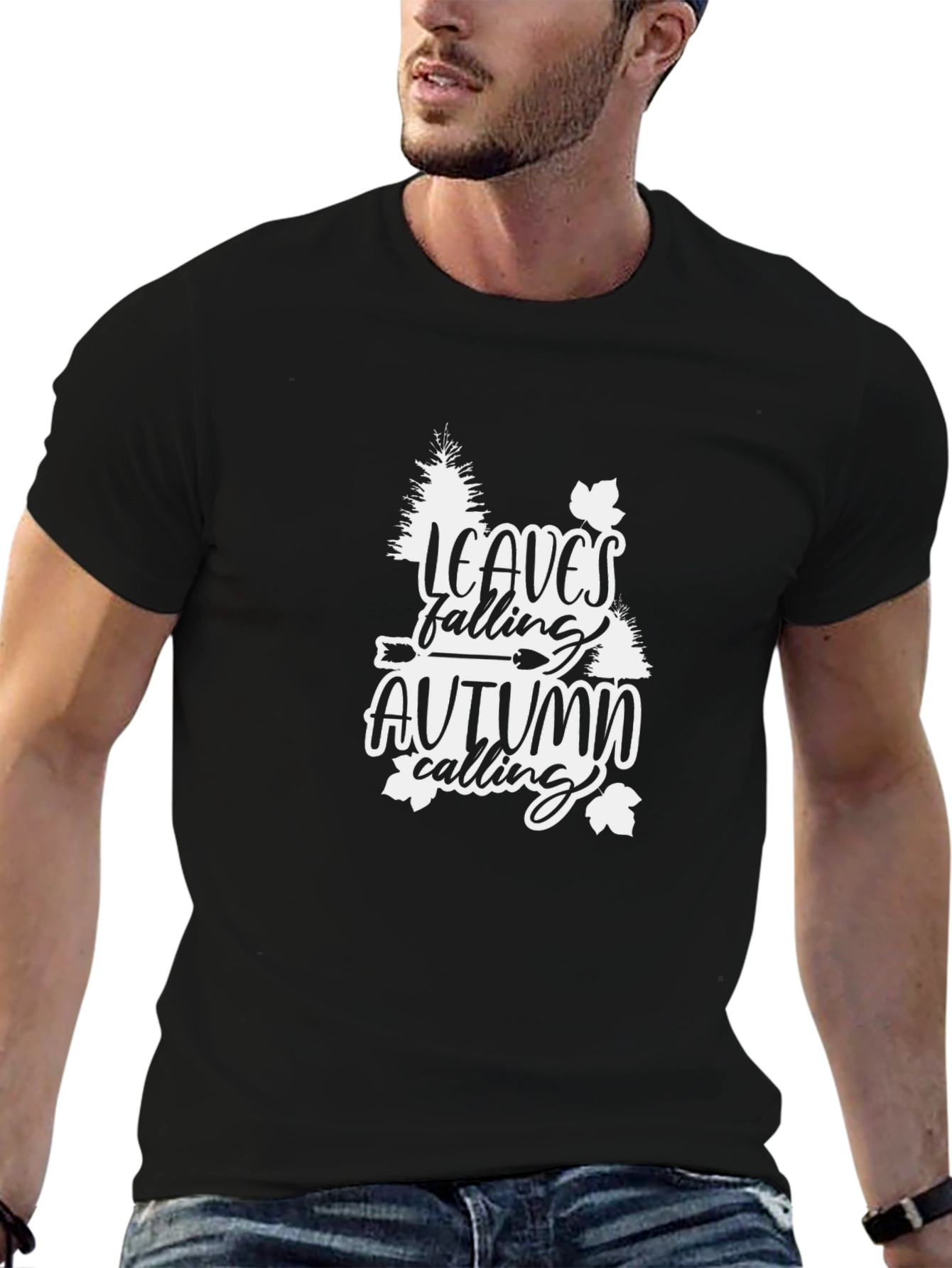 Autumn Calling Black T-Shirt