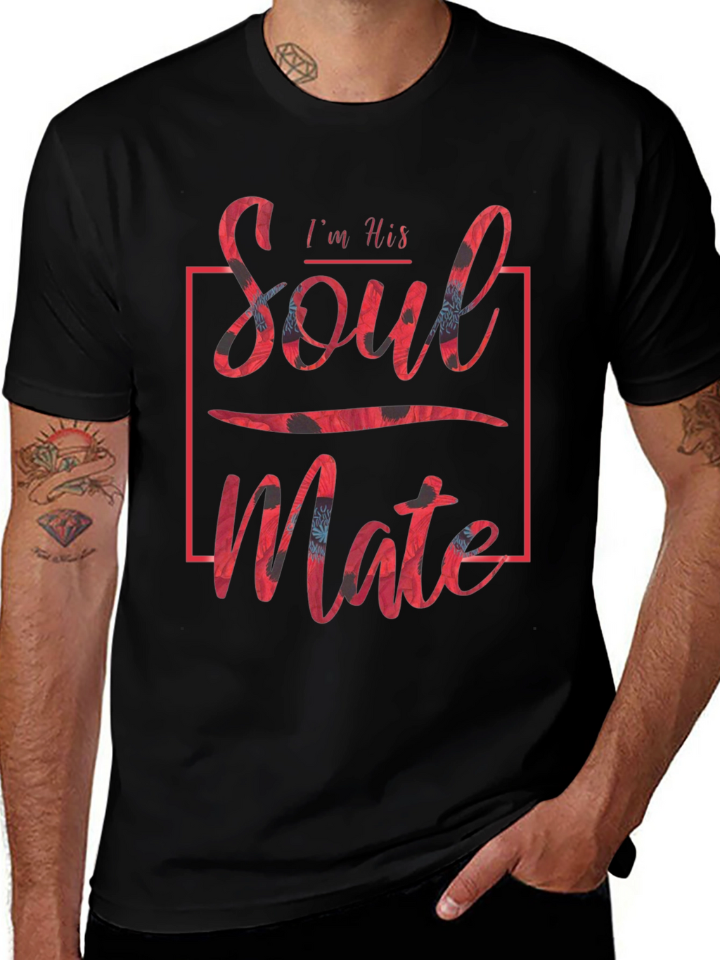 Im His Soulmate T-Shirt Couple Matching Tee