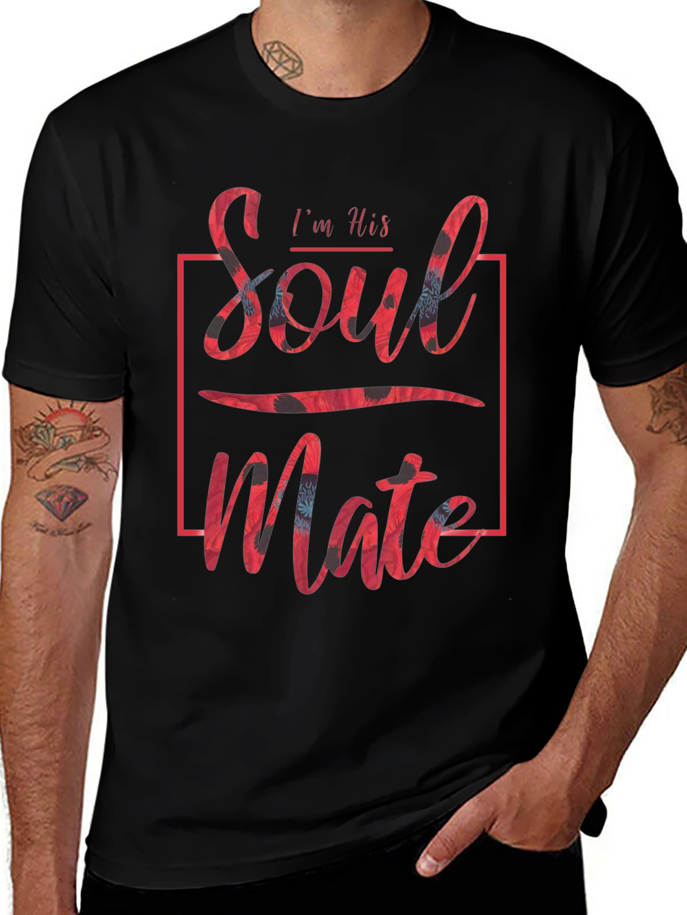 Im His Soulmate T-Shirt Couple Matching Tee