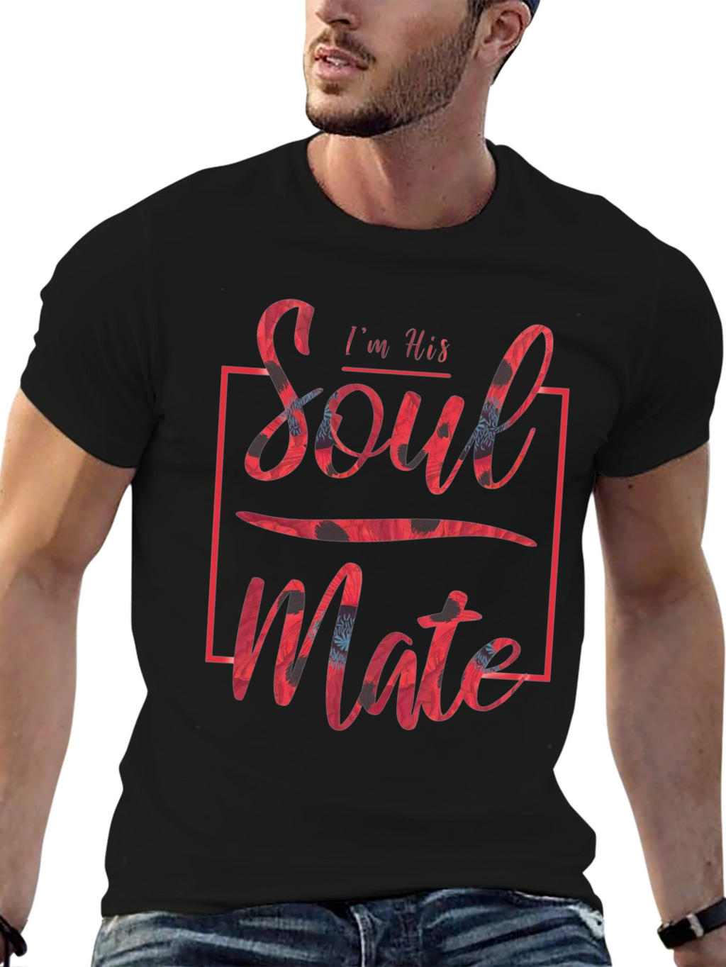 Im His Soulmate T-Shirt Couple Matching Tee