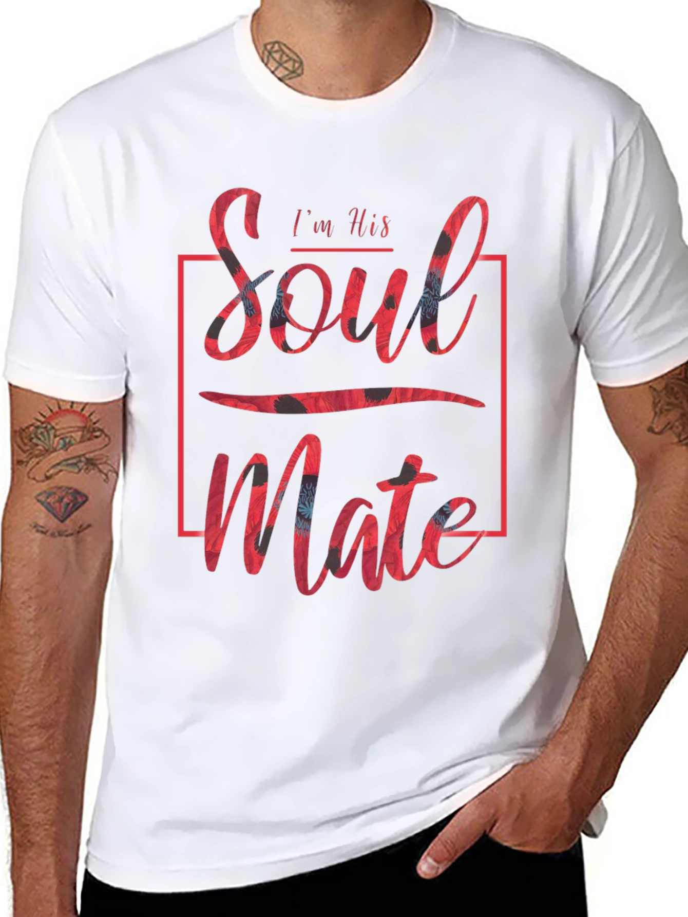 Im His Soulmate T-Shirt Couple Matching Tee