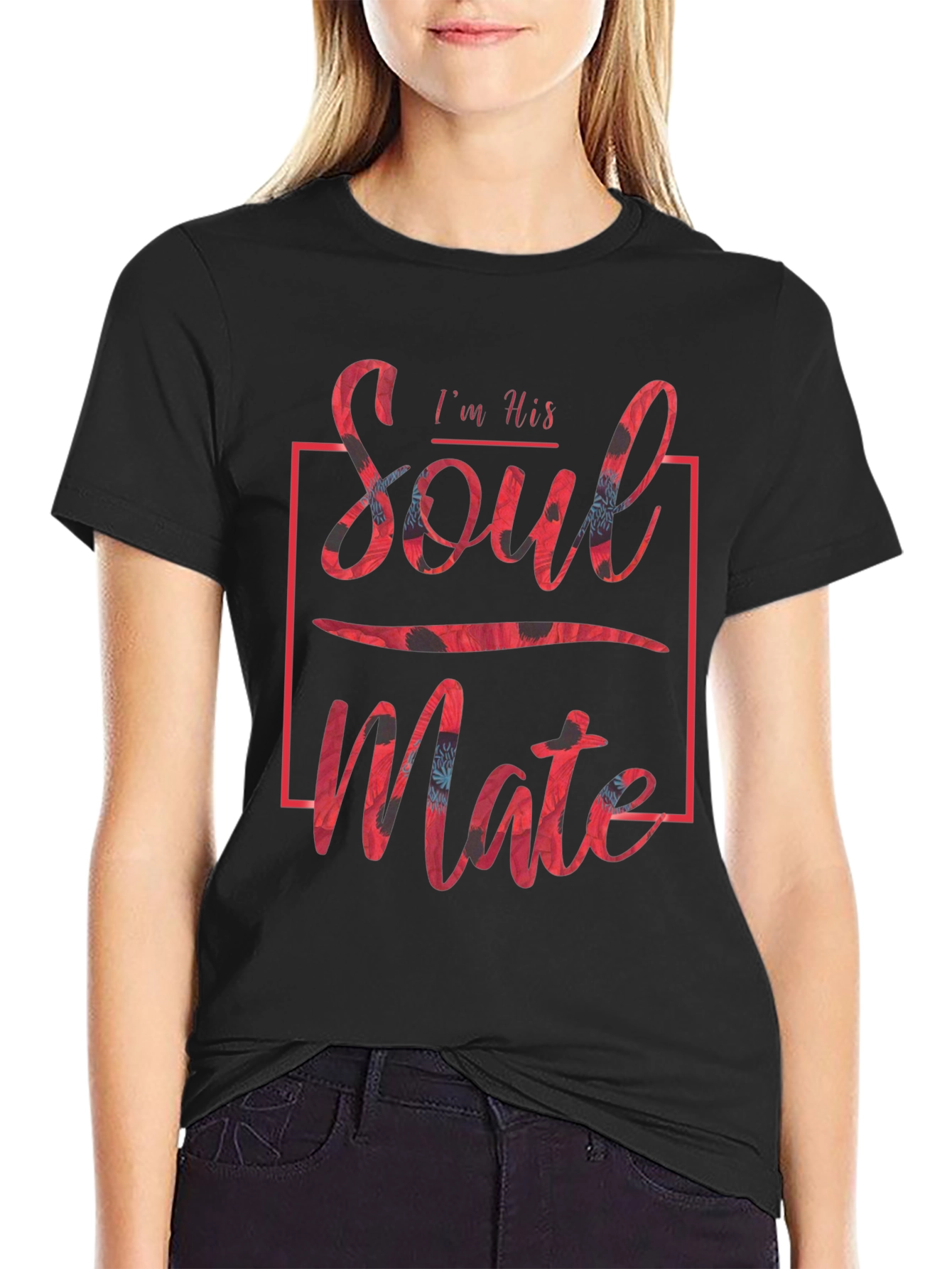 Im His Soulmate T-Shirt Couple Matching Tee