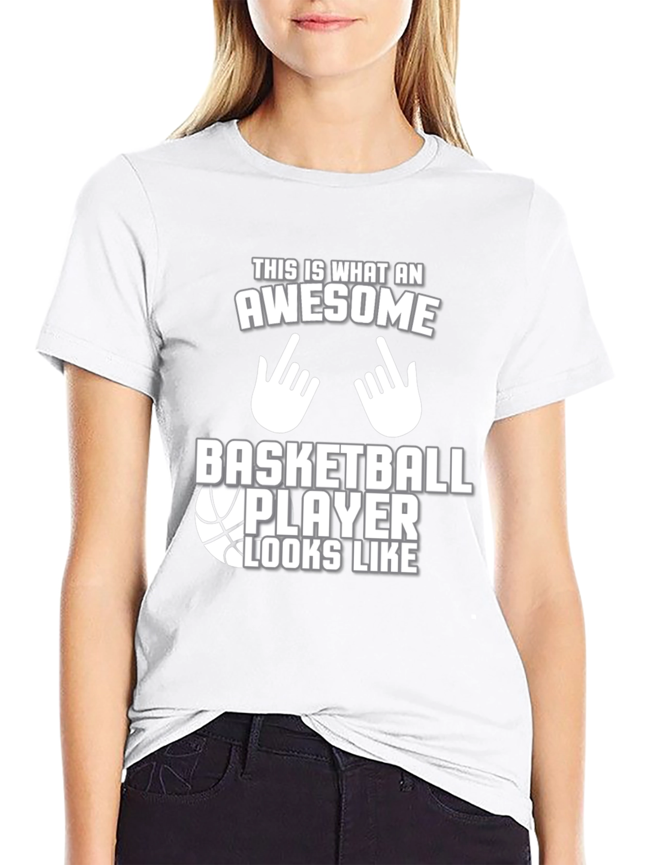 Awesome Basketball Player Graphic Tee