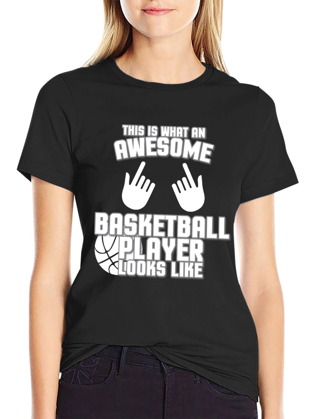 Awesome Basketball Player Graphic Tee