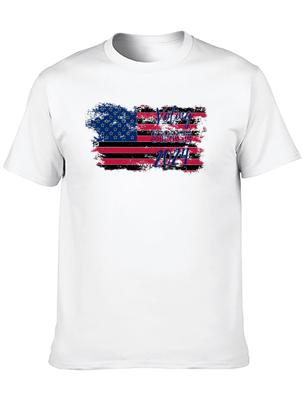 Voting Since 2024 American Flag T-Shirt