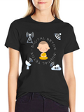 Digital Detox T-Shirt Meditation Design Relaxed Fit