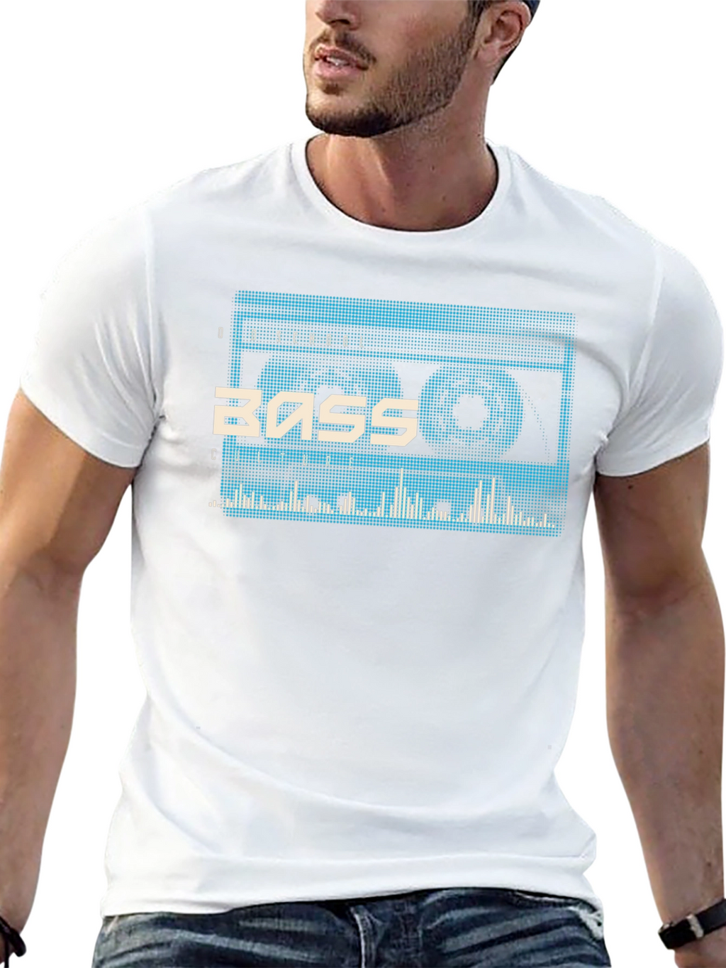 Old School Bass Culture Graphic Tee