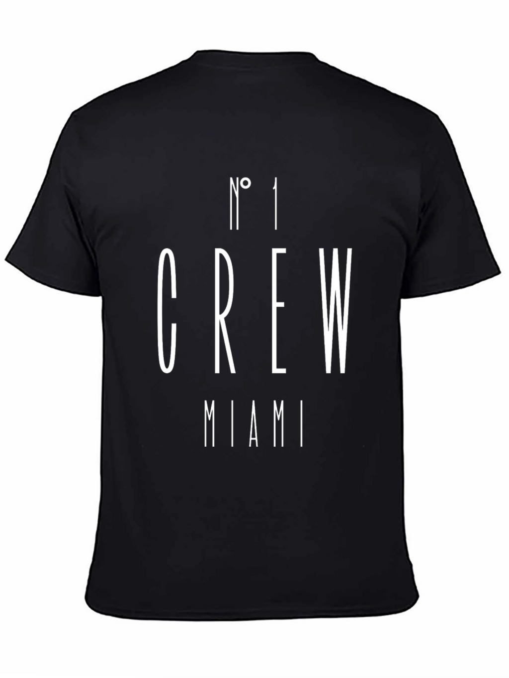 Miami Crew T-Shirt - Black
