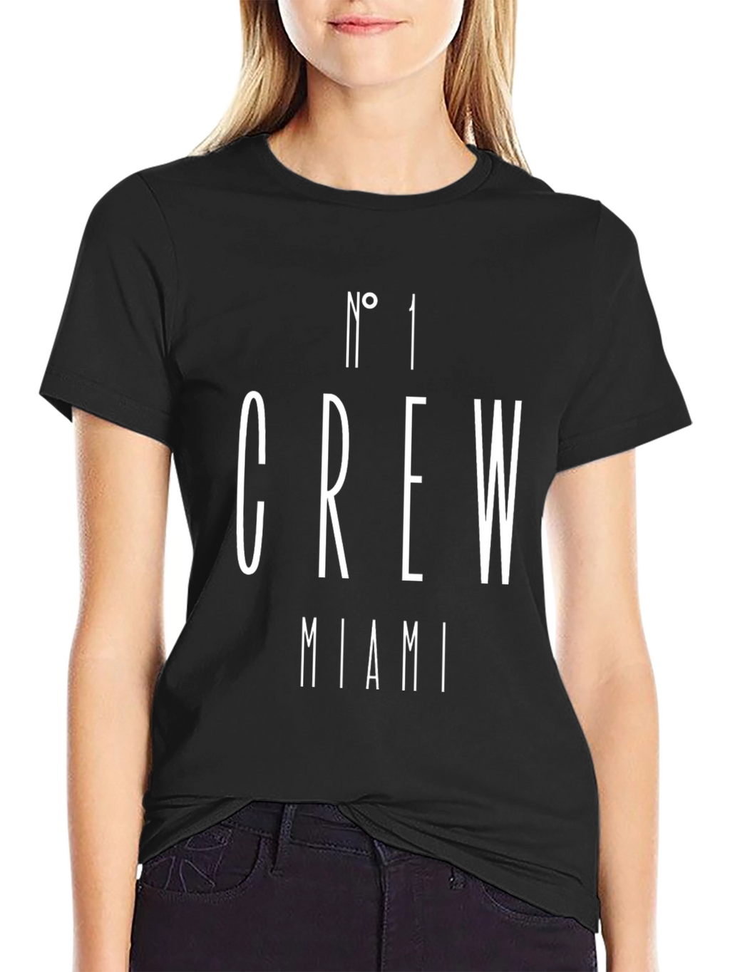 Miami Crew T-Shirt - Black